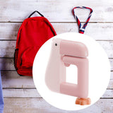 Maxbell Duck Shaped Table Hook Sturdy for Bar School/Office Storage and Organization Pink