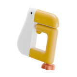 Maxbell Duck Shaped Table Hook Sturdy for Bar School/Office Storage and Organization White and Yellow