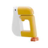 Maxbell Duck Shaped Table Hook Sturdy for Bar School/Office Storage and Organization White and Yellow
