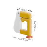 Maxbell Duck Shaped Table Hook Sturdy for Bar School/Office Storage and Organization White and Yellow
