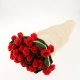 Maxbell Flower Bouquet Blanket Creative Crochet Blanket for Party Housewarming Gifts Beige