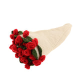 Maxbell Flower Bouquet Blanket Creative Crochet Blanket for Party Housewarming Gifts Beige