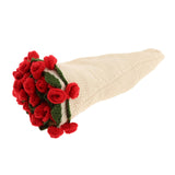 Maxbell Flower Bouquet Blanket Creative Crochet Blanket for Party Housewarming Gifts Beige