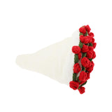 Maxbell Flower Bouquet Blanket Creative Crochet Blanket for Party Housewarming Gifts White