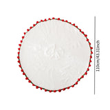 Maxbell Flower Bouquet Blanket Creative Crochet Blanket for Party Housewarming Gifts White