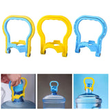 Maxbell Gallon Water Bottle Handle Lifter Lifting Tool Drinking Water Bottle Carrier Yellow Blue