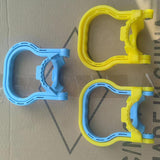 Maxbell Gallon Water Bottle Handle Lifter Lifting Tool Drinking Water Bottle Carrier Yellow Blue