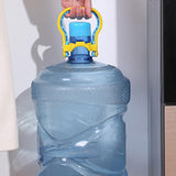 Maxbell Gallon Water Bottle Handle Lifter Lifting Tool Drinking Water Bottle Carrier Yellow Blue