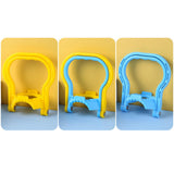 Maxbell Gallon Water Bottle Handle Lifter Lifting Tool Drinking Water Bottle Carrier Yellow Blue