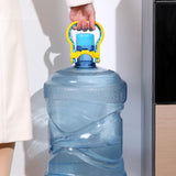 Maxbell Gallon Water Bottle Handle Lifter Lifting Tool Drinking Water Bottle Carrier Yellow Blue