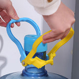 Maxbell Gallon Water Bottle Handle Lifter Lifting Tool Drinking Water Bottle Carrier Yellow Blue