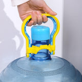 Maxbell Gallon Water Bottle Handle Lifter Lifting Tool Drinking Water Bottle Carrier Yellow Blue