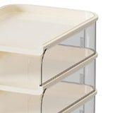 Maxbell Desktop File Sorter Organizer Desk Supplies Letter Organizer Document Holder White 4 Tier