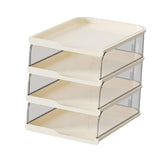 Maxbell Desktop File Sorter Organizer Desk Supplies Letter Organizer Document Holder White 4 Tier