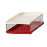Maxbell Desktop File Sorter Organizer Desk Supplies Letter Organizer Document Holder Red White 2 Tier