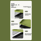 Maxbell Desktop File Sorter Organizer Desk Supplies Letter Organizer Document Holder Black Green 2 Tier