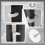 Maxbell Door Stopper Prevent Door from Closing for Kids Accessories Door Pinch Guard White