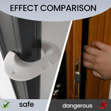 Maxbell Door Stopper Prevent Door from Closing for Kids Accessories Door Pinch Guard White