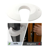 Maxbell Door Stopper Prevent Door from Closing for Kids Accessories Door Pinch Guard White