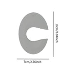 Maxbell Door Stopper Prevent Door from Closing for Kids Accessories Door Pinch Guard Gray