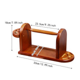 Maxbell Yarn Holder for Crocheting Wooden Thread Holder Rack Yarn Dispenser Knitting