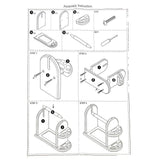Maxbell Yarn Holder for Crocheting Wooden Thread Holder Rack Yarn Dispenser Knitting