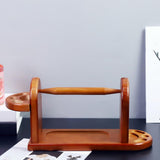 Maxbell Yarn Holder for Crocheting Wooden Thread Holder Rack Yarn Dispenser Knitting
