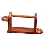 Maxbell Yarn Holder for Crocheting Wooden Thread Holder Rack Yarn Dispenser Knitting