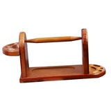 Maxbell Yarn Holder for Crocheting Wooden Thread Holder Rack Yarn Dispenser Knitting