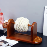 Maxbell Yarn Holder for Crocheting Wooden Thread Holder Rack Yarn Dispenser Knitting