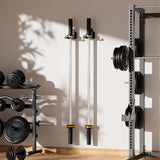 Maxbell Barbell Storage Rack Wall Mounted Barbell Holder for Commercial Home Outdoor