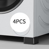 Maxbell 4 Pieces Anti Vibration Pads Sturdy Furniture Pad for Bed Table Washer Dryer 1 layer