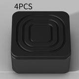 Maxbell 4 Pieces Anti Vibration Pads Sturdy Furniture Pad for Bed Table Washer Dryer 1 layer