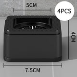 Maxbell 4 Pieces Anti Vibration Pads Sturdy Furniture Pad for Bed Table Washer Dryer 1 layer