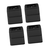 Maxbell 4 Pieces Anti Vibration Pads Sturdy Furniture Pad for Bed Table Washer Dryer 2 layer