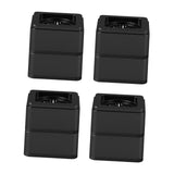 Maxbell 4 Pieces Anti Vibration Pads Sturdy Furniture Pad for Bed Table Washer Dryer 2 layer