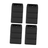 Maxbell 4 Pieces Anti Vibration Pads Sturdy Furniture Pad for Bed Table Washer Dryer 3 layer