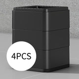 Maxbell 4 Pieces Anti Vibration Pads Sturdy Furniture Pad for Bed Table Washer Dryer 3 layer