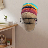 Maxbell Baseball Caps Storage Rack Metal Simple Hat Holder for Bedroom Entrance Home