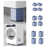 Maxbell 4Pcs Washing Machine Anti Vibration Pads for Home Use Dryer Floor Protection 1 Layer