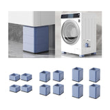 Maxbell 4Pcs Washing Machine Anti Vibration Pads for Home Use Dryer Floor Protection 1 Layer