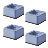 Maxbell 4Pcs Washing Machine Anti Vibration Pads for Home Use Dryer Floor Protection 1 Layer