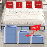 Maxbell 4Pcs Washing Machine Anti Vibration Pads for Home Use Dryer Floor Protection 2 Layers