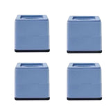 Maxbell 4Pcs Washing Machine Anti Vibration Pads for Home Use Dryer Floor Protection 2 Layers