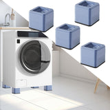 Maxbell 4Pcs Washing Machine Anti Vibration Pads for Home Use Dryer Floor Protection 2 Layers