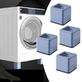 Maxbell 4Pcs Washing Machine Anti Vibration Pads for Home Use Dryer Floor Protection 2 Layers