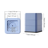 Maxbell 4Pcs Washing Machine Anti Vibration Pads for Home Use Dryer Floor Protection 3 Layers