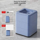 Maxbell 4Pcs Washing Machine Anti Vibration Pads for Home Use Dryer Floor Protection 3 Layers