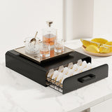 Maxbell 40 Coffee Pod Holder Drawer Case Storage Tray for Countertop Office Tabletop