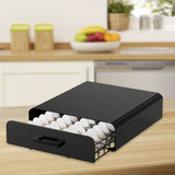 Maxbell 40 Coffee Pod Holder Drawer Case Storage Tray for Countertop Office Tabletop